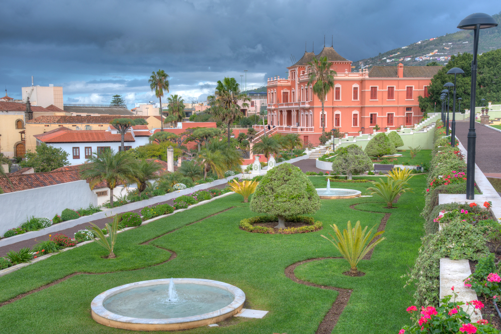 Jardines del Marquesado de la Quinta Roja la orotava tenerife