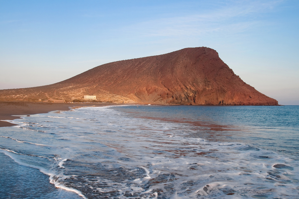Montana Roja el medano tenerife