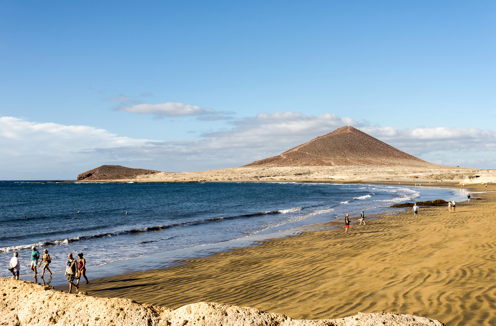 Playa de Leocadio Machado el medano tenerife