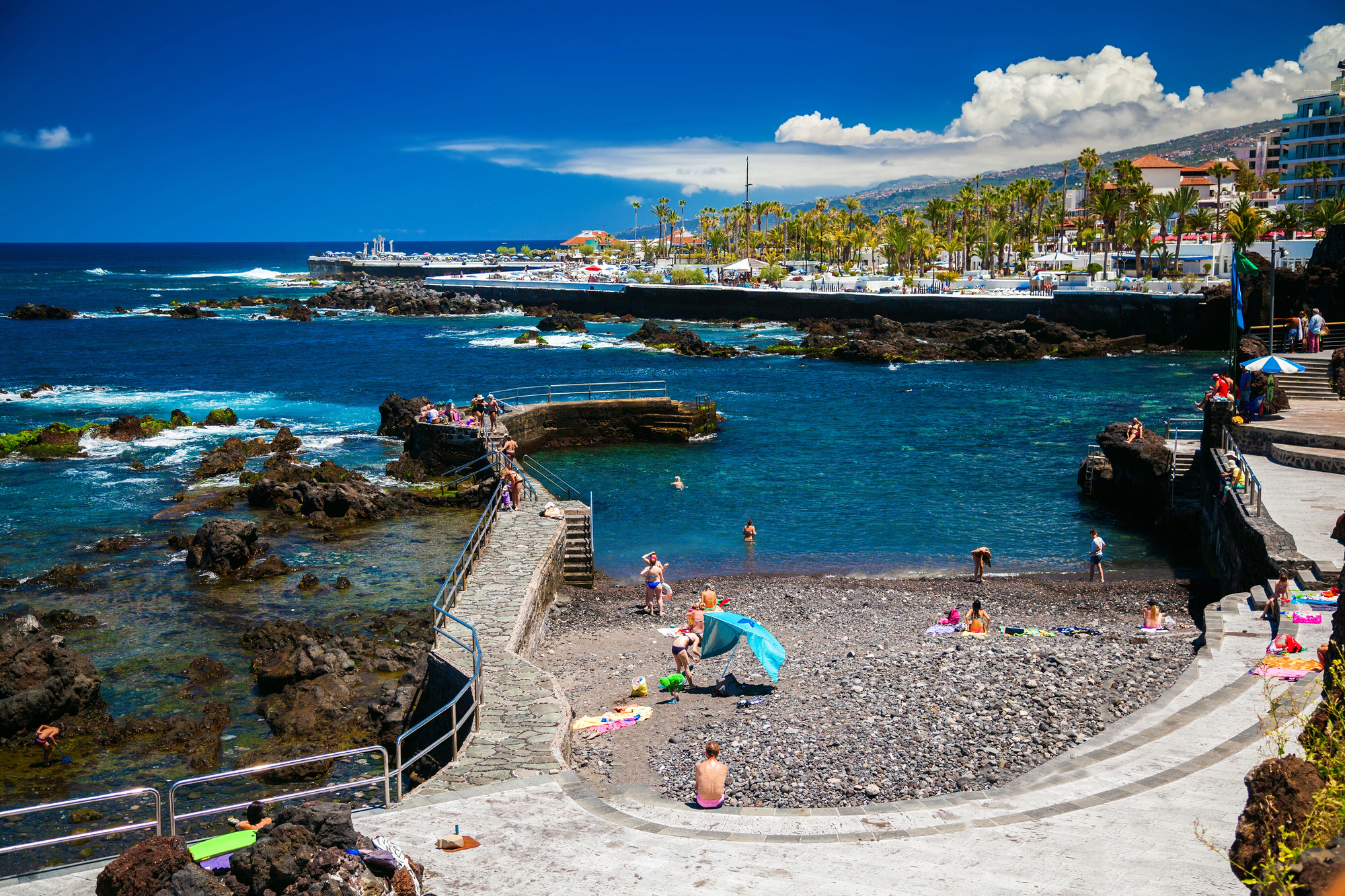 Playa de San Telmo Puerto de la cruz tenerife