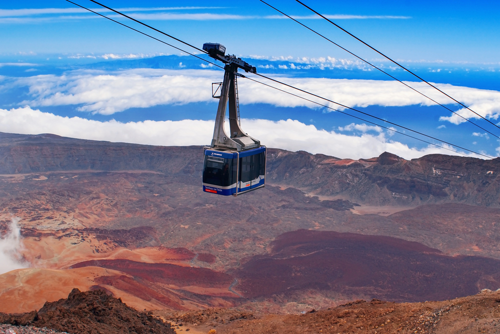 funivia parco nazionale del teide tenerife