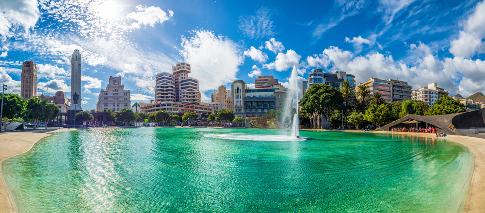 lago acqua salata plaza espana santa cruz de tenerife