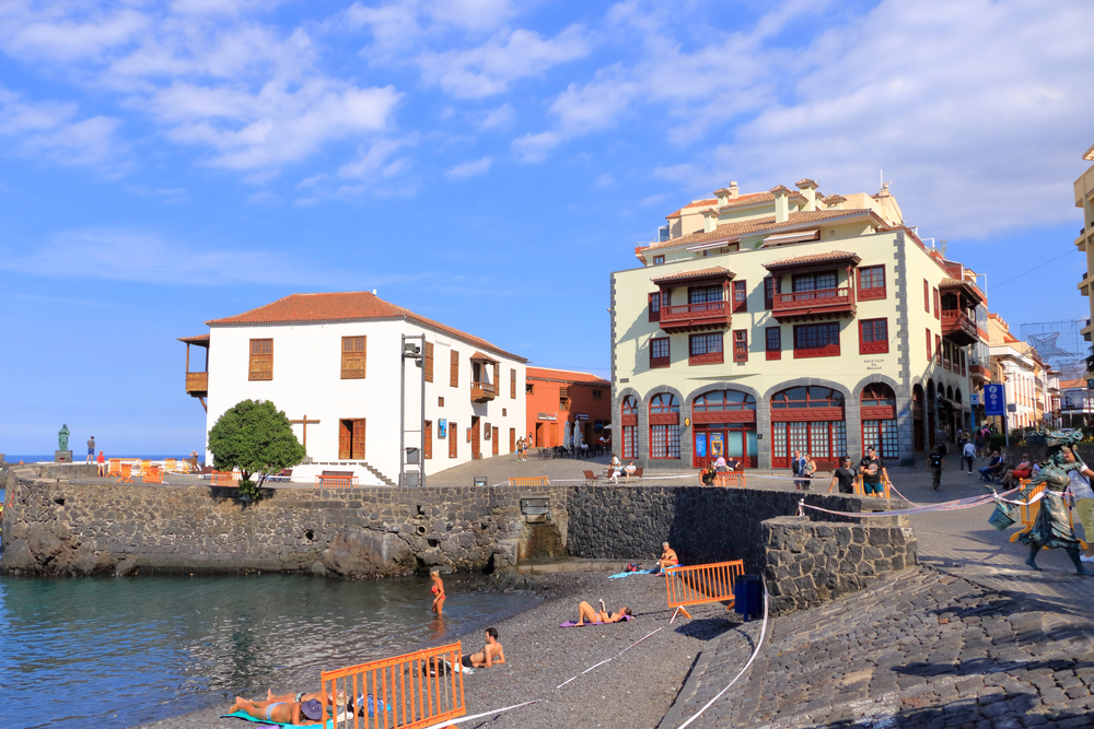 muelle puerto de la cruz tenerife