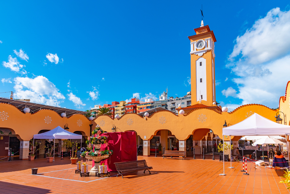 patio interno mercado la recova tenerife